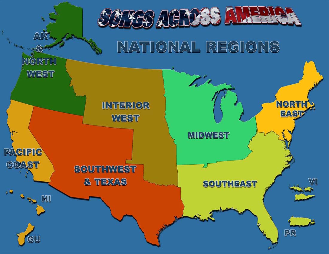 National Regions of The United States